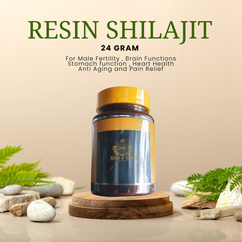 Shilajit Resin 24g - Gilgit-Baltistan Gold & Herbs