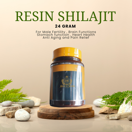 Shilajit Resin 24g - Gilgit-Baltistan Gold & Herbs