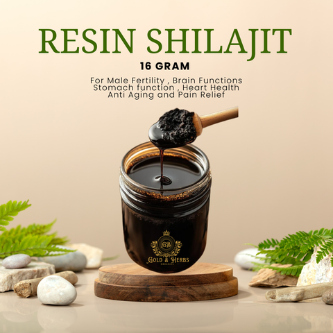 Shilajit Resin 16g - Gilgit-Baltistan Gold & Herbs