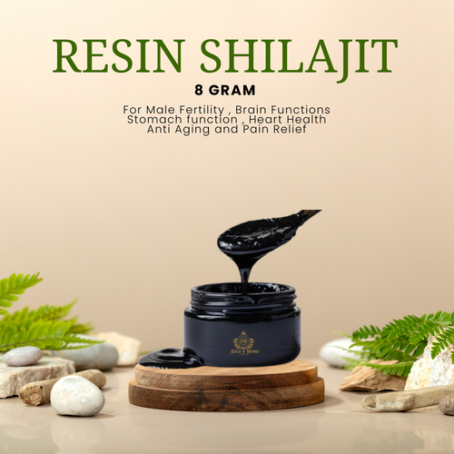 Shilajit Resin 8g - Gilgit-Baltistan Gold & Herbs